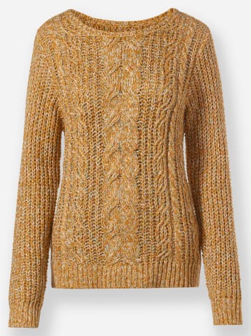 WITT WEIDEN Pullover in ocker-meliert