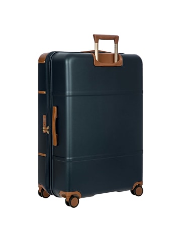 BRIC`s Bellagio - 4-Rollen-Trolley XL 82 cm erw. (eucalyptus) in blue/tan