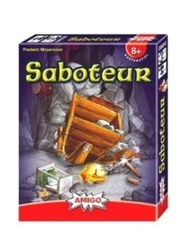 Amigo Spiel + Saboteur. Kartenspiel | Für 3 -10 Spieler ab 8 Jahren . Spieldauer: 30 Minuten