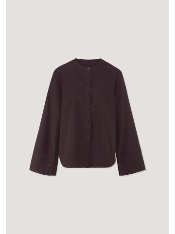 Hessnatur Bluse Relaxed in schwarzbeere