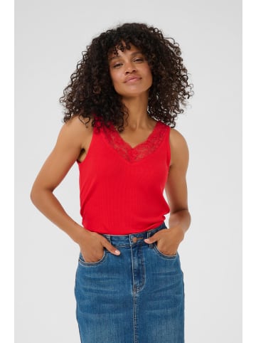 Kaffe Bluse ärmellos KAjenna Regular fit in High Risk Red