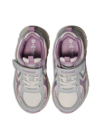 Hummel Klettverschluss Sneaker Effort One Lebensstil Kinder in MARSHMALLOW/SILVER