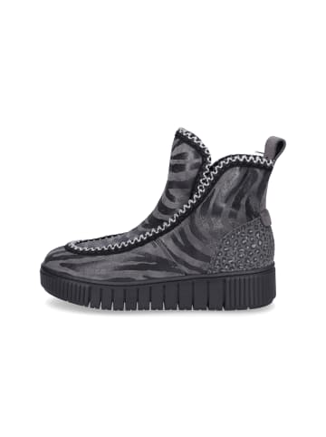 Tamaris Boot in Anthrazit Zebra