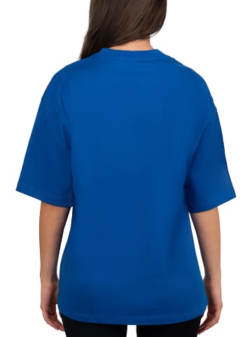 Reichstadt Damen Oversized T-Shirt in Navy Blue