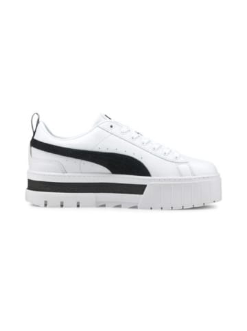 Puma Sneaker Mayze Lth Wms in Weiß-gemustert