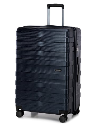 Wittchen LARGE POLYCARBONATE  SUITCASE in Navy Blue