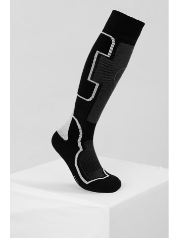 CASH-MERE.CH Ski- und Trekkingsocken in Schwarz