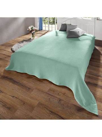 Erwin Müller Baumwolle Sommer-Decke Siena in salbei