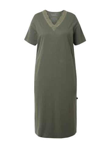Ulla Popken Nachthemd in olivgrau