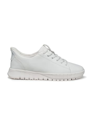 Geox Sportliche Schnürschuhe in Weiß