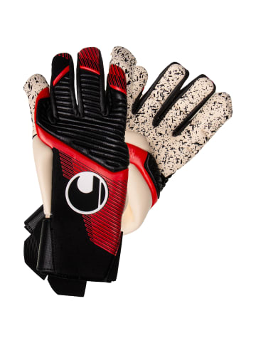 uhlsport  Torwarthandschuh Powerline Flex HN in schwarz / rot