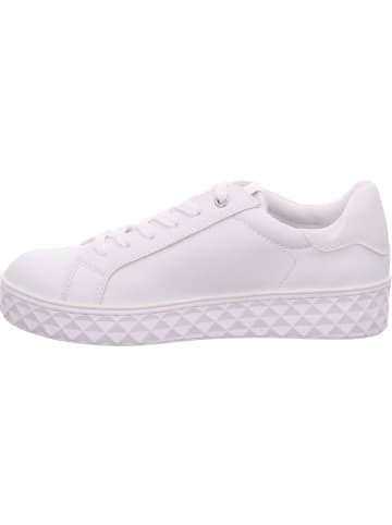 Marco Tozzi Schnürhalbschuh in weiß