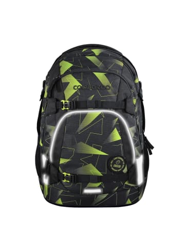 Coocazoo Schulrucksack-Set MATE und Mäppchen in Schwarz