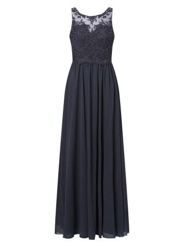 LAONA Abendkleid in grau blau - 0005