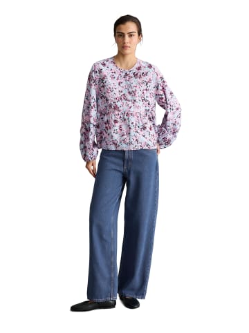 Marc O'Polo DENIM Crinkle-Bluse relaxed in Light Blue