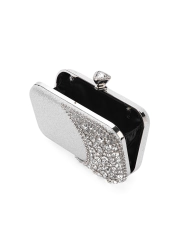 aleva Women Clutch in Silver