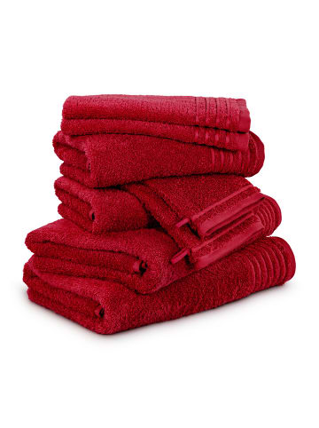 Möve Handtuchset New Classic 8-TLG in ruby