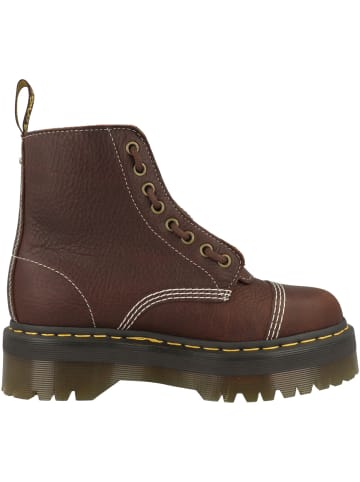 Dr. Martens Schnürboots Sinclair Flower in dunkelbraun