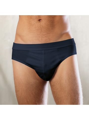 Erwin Müller Baumwolle, Single-Jersey Slip 2er-Pack in marine