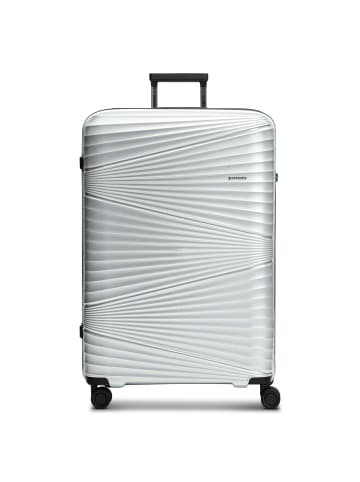 Pactastic Collection 02 THE LARGE 4 Rollen Trolley 77 cm in silver metallic 2