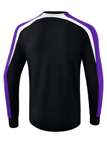 erima Liga 2.0 Sweatshirt in schwarz/violet/weiss