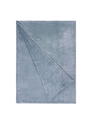 Butlers Butlers Fleecedecke LAZY DAYS in Blau