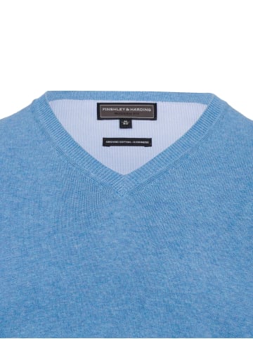 Finshley & Harding Pullover in hellblau - 0017