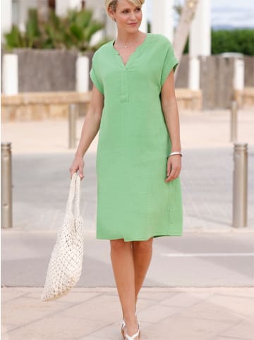 Sieh an! Baumwollkleid in apfel