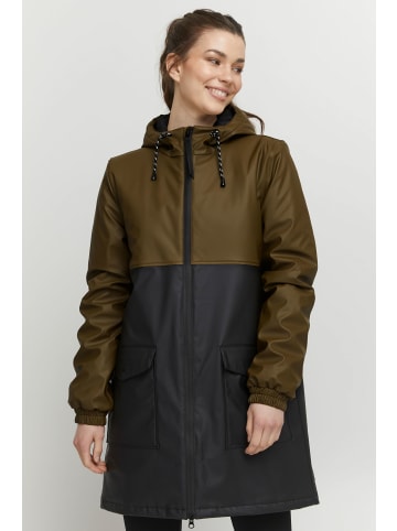 b.young Regenjacke BYAVAN JACKET - 20811768  Regenmantel im Colorblock-Design in Grün