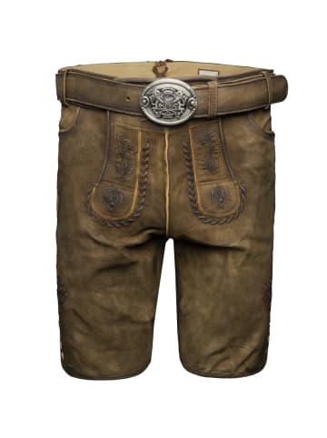 Stockerpoint Lederhose Bertram in braun