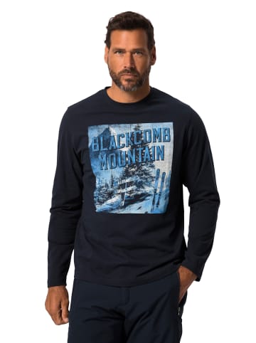 JP1880 Kurzarm T-Shirt in navy blau