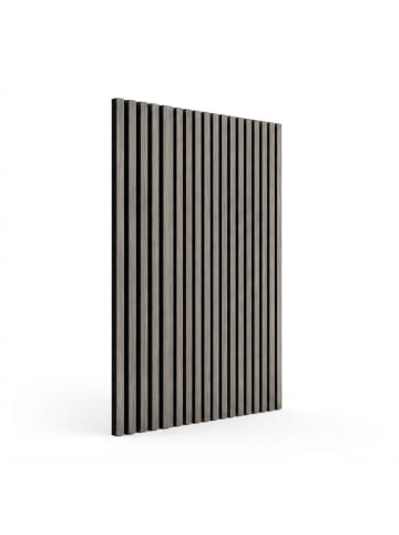 relaxdays 2 x Akustikpaneele in Dunkelgrau - (B)60 x (H)120 cm