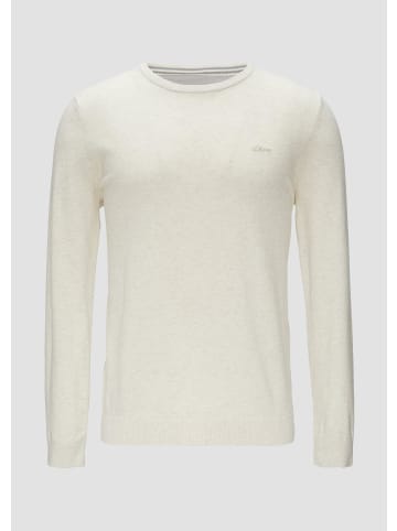 s.Oliver Strickpullover in 03W0_wollweiß