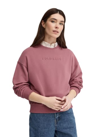 Polo Club Sweatshirt NUSA in Altrosa