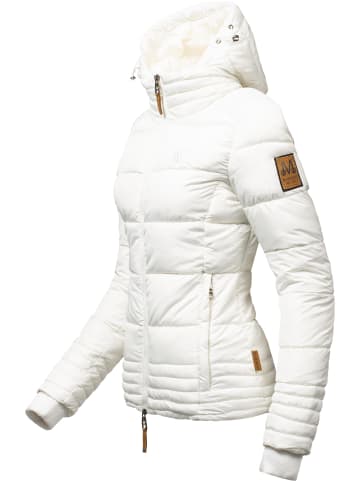 Marikoo Winterjacke Sole in Weiß