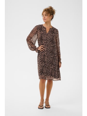 Cream Kleid CRYuna Regular fit in Natrual Animal Spots
