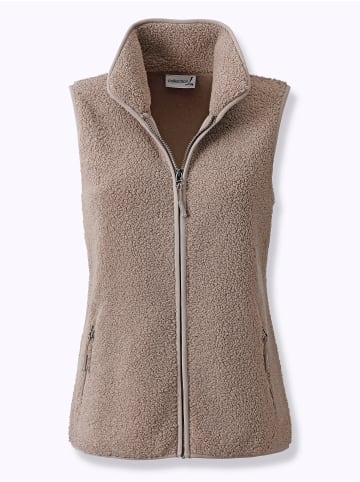 WITT WEIDEN Fleeceweste in taupe