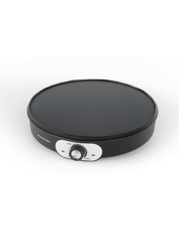Gourmet Maxx Crepe Maker 1200W schwarz inkl. Teig-Verteiler & Crêpe-Wender Schwarz