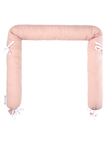 nordic coast company  Bettschlange in Rosa -  hell (L) 180 cm