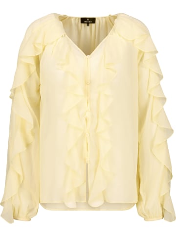 monari Bluse mit Rüschen-Details in Pastel Yellow