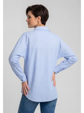 KIANNA Women Shirt in BLUE STRIPES