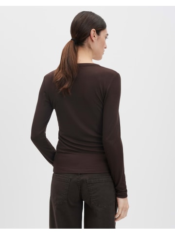someday. Langarmshirt Korell in Dark Espresso