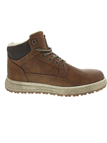Mustang Schnürstiefel Braun