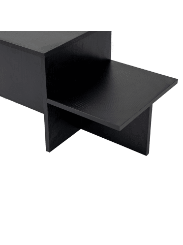 CALICOSY Couchtisch HARMONY in Schwarzes - (W) 77  x (H) 40  x (L) 40  cm