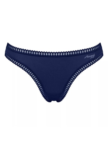 Sloggi String 6er Pack in Blau