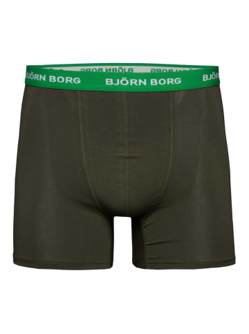 Björn Borg Boxershorts Cotton Stretch Trunk 3er Pack in multicolor