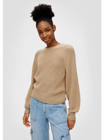 QS Strickpullover  in  8170_beige