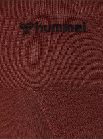 Hummel Hummel Kurze Hose Hmltif Yoga Damen Dehnbarem Atmungsaktiv Feuchtigkeitsabsorbierenden Nahtlosen in BITTER CHOCOLATE