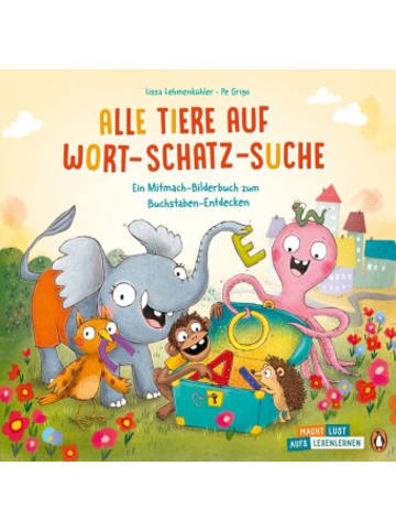 Penguin Junior Buch - Alle Tiere auf Wort-Schatz-Suche
