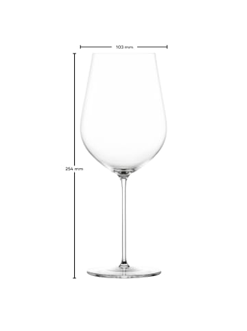 Zwiesel Glas 6er Set Rotweingläser VUELO 785 ml in transparent